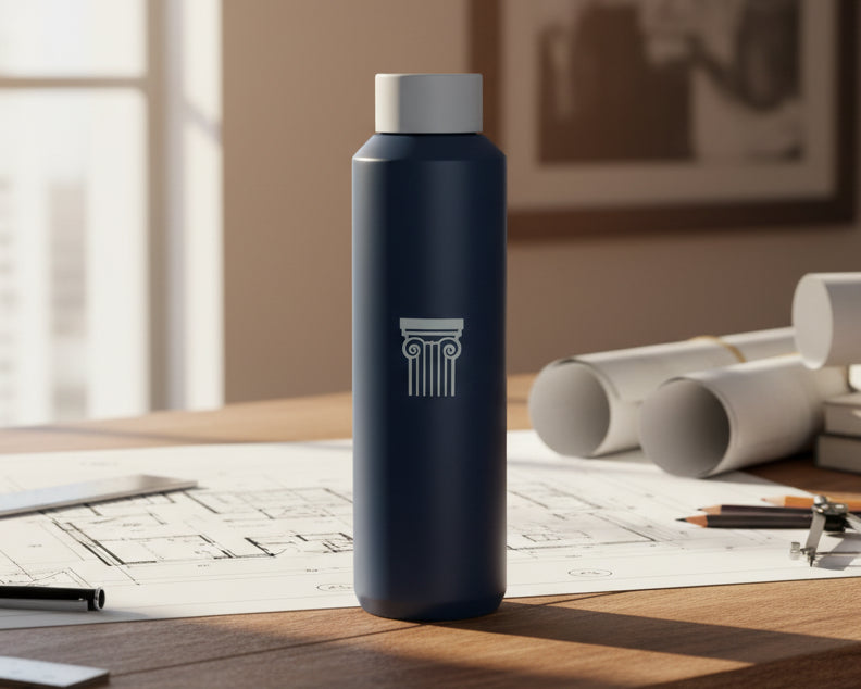 GARRAFA ACQUA 600ML PROFISSOES ARQUITETURA