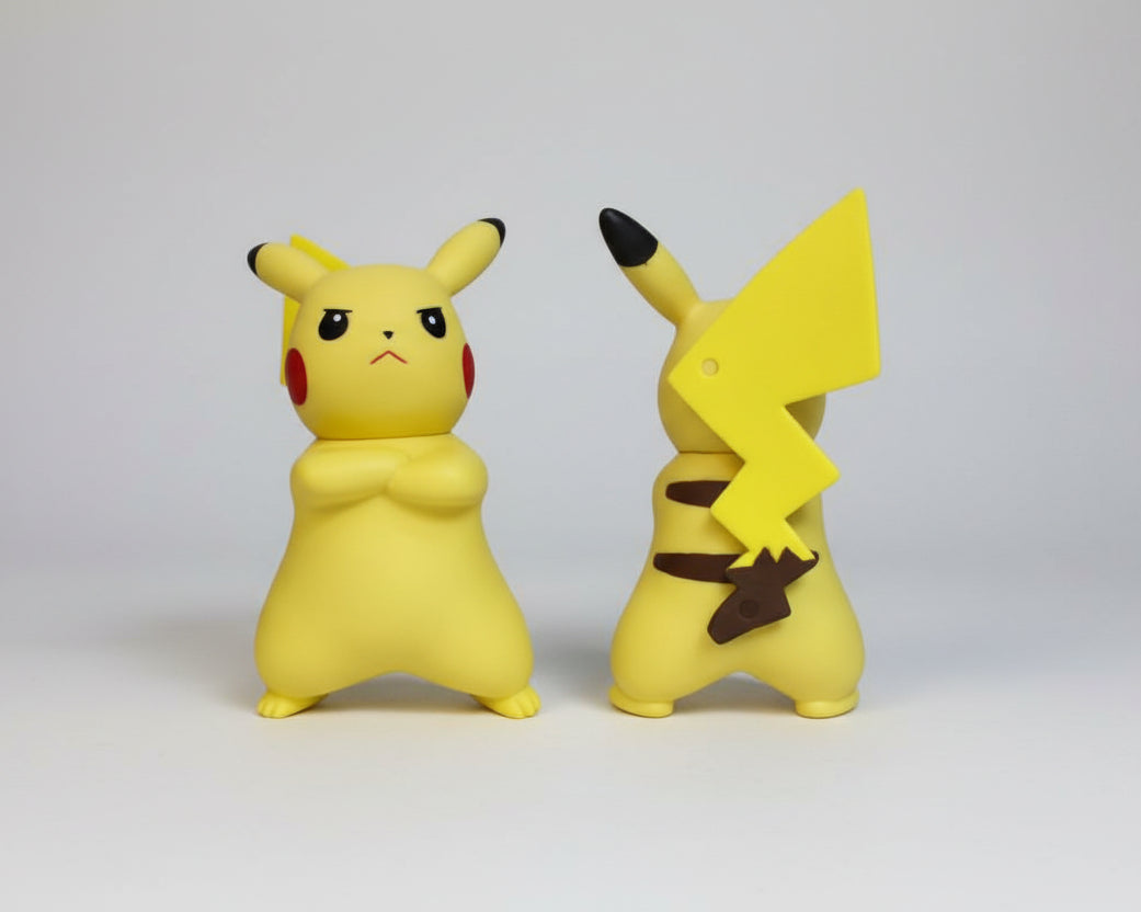 FIGURE - PIKACHU BAD FACE 22CM