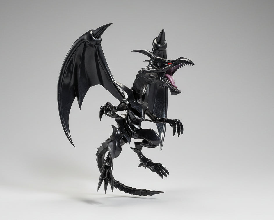 FIGURE - YU-GI-OH! DUEL MONSTERS - RED EYES BLACK DRAGON - BANDAI