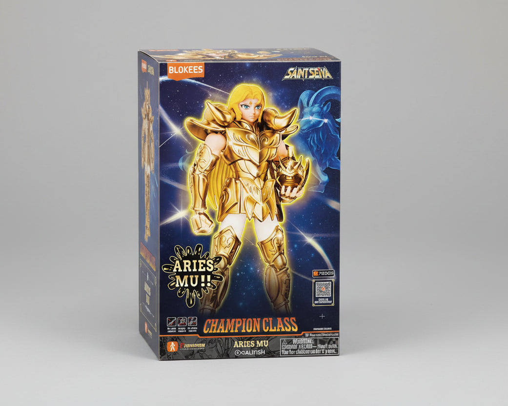 BLOKEES - CAVALEIROS DO ZODIACO - SAINT SEIYA - ARIES MU