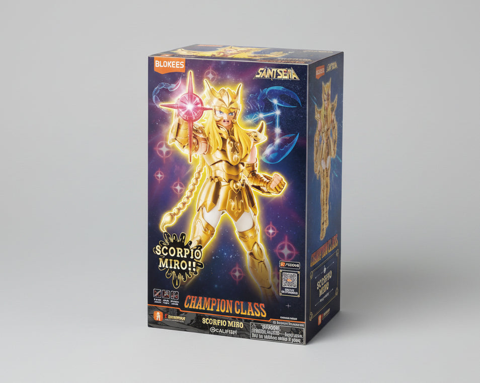 BLOKEES - CAVALEIROS DO ZODIACO - SAINT SEIYA - SCORPIO MILO