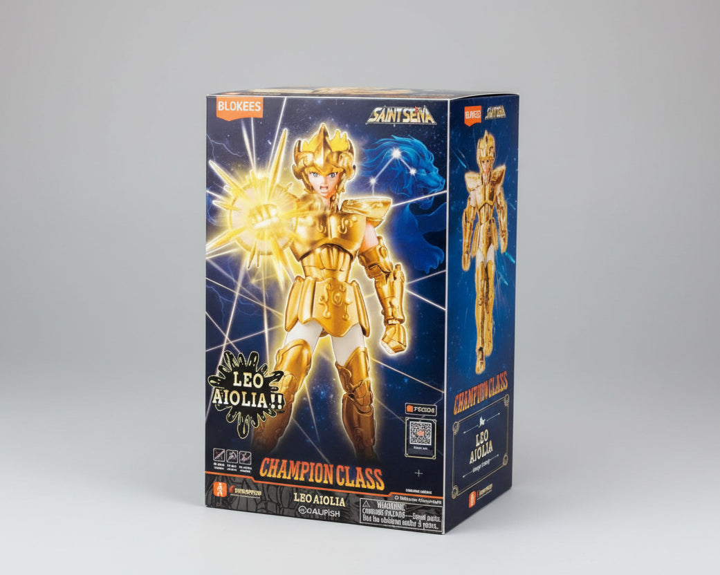 BLOKEES - CAVALEIROS DO ZODIACO - SAINT SEIYA - LEO AIOLIA