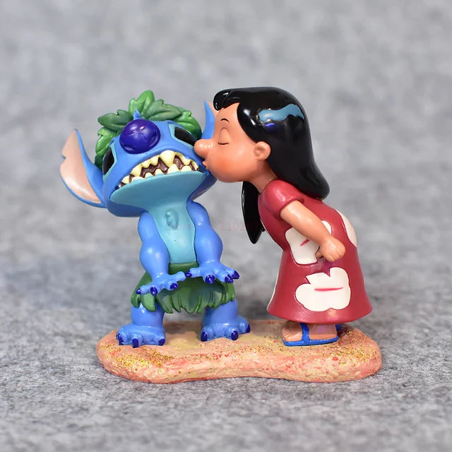 FIGURE - LILO STITCH KISS KAWAII