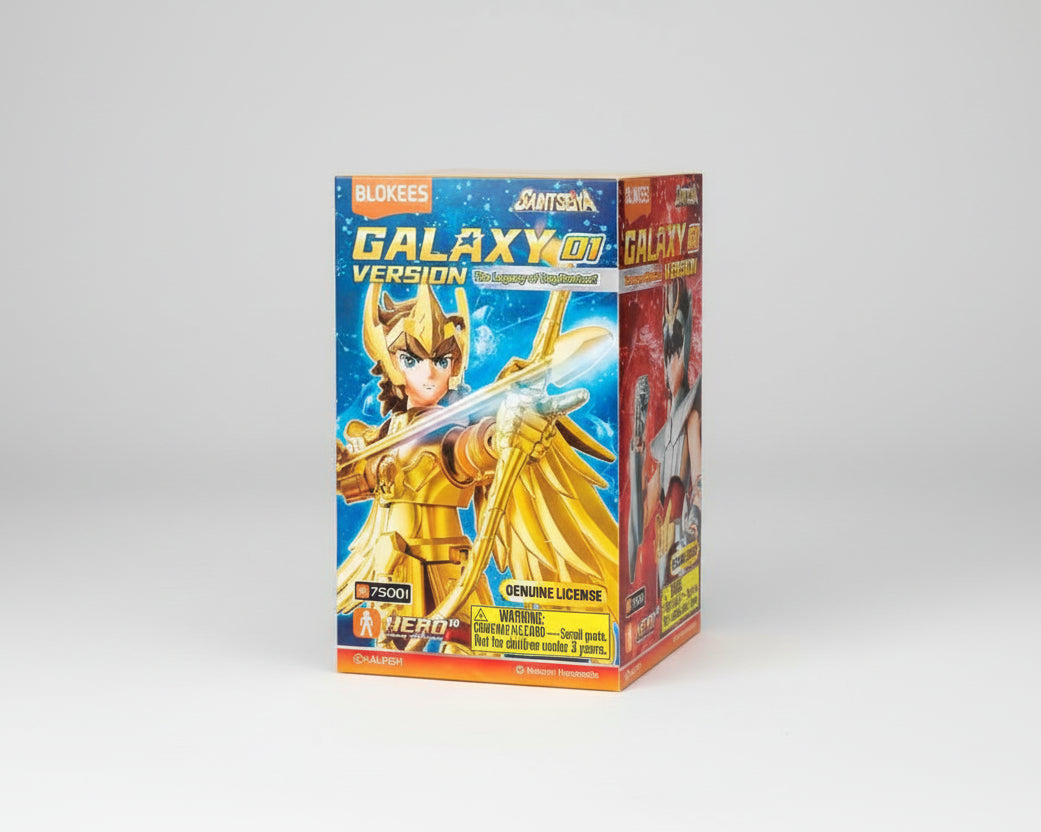 BLOKEES - CAVALEIROS DO ZODIACO - GALAXY VERSION 01 - O LEGADO DE SAGITARIO