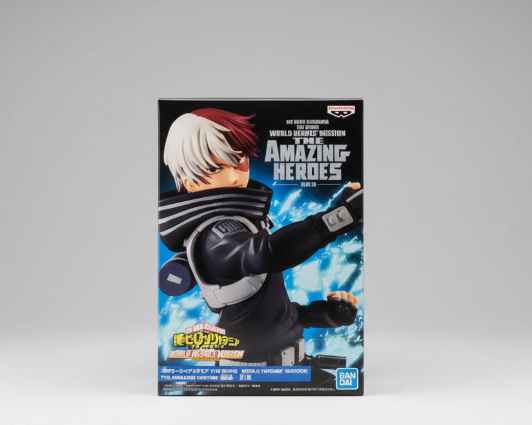 FIGURE MY HERO ACADEMIA: WORLD HEROES MISSION - SHOTO TODOROKI - THE AMAZING HEROES