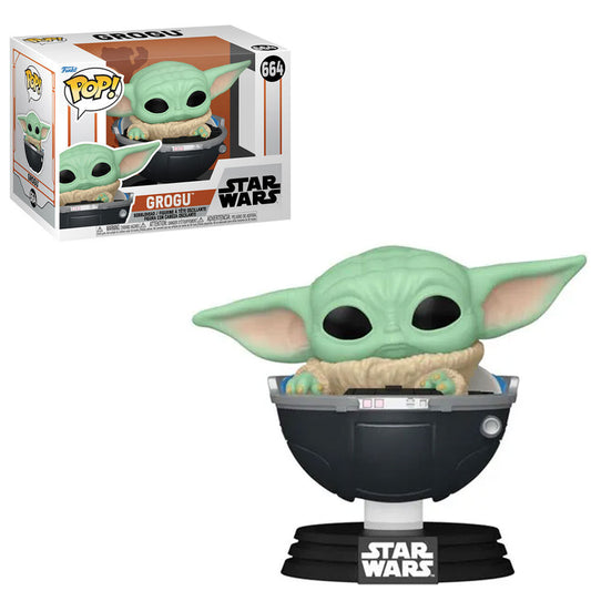 POP FUNKO 664 Grogu w/ Prama - Star Wars: The Mandalorian