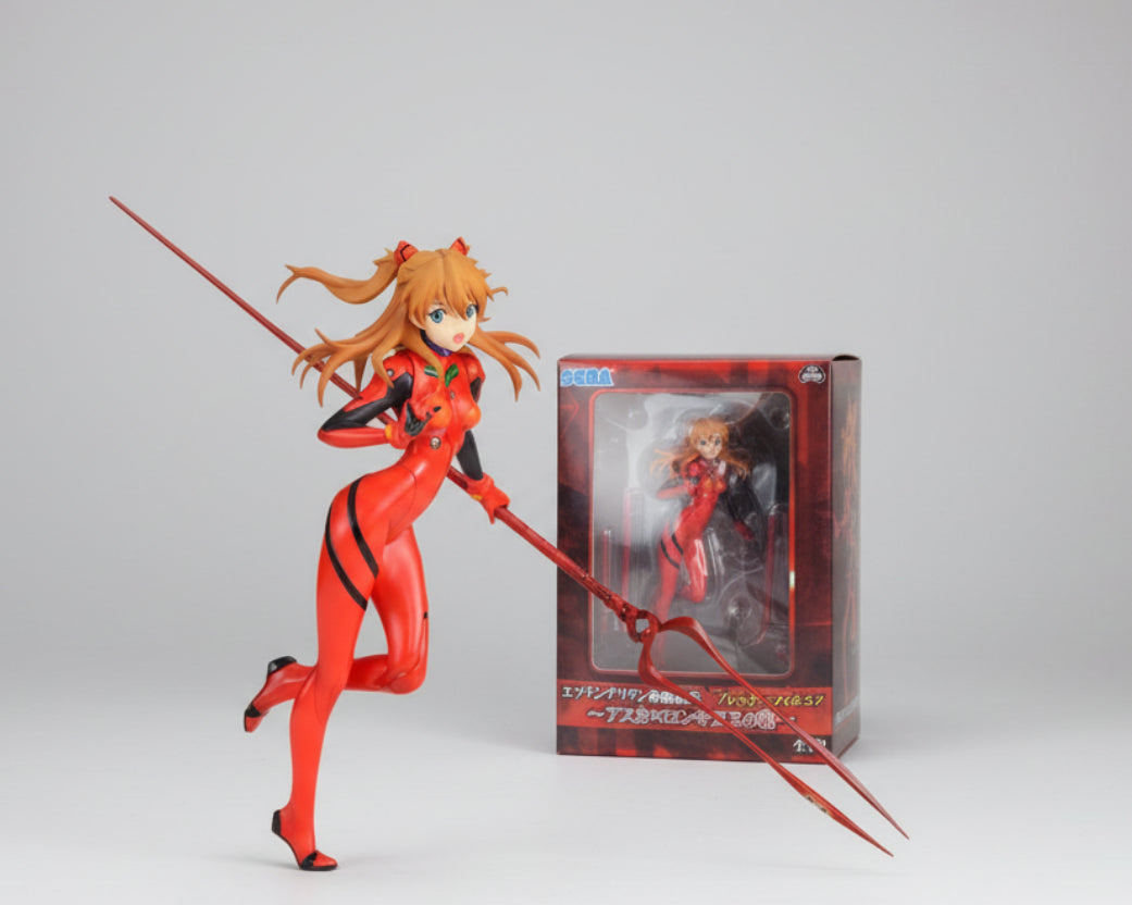 FIGURE - NEON GENESIS EVANGELION Asuka Langley Soryu Lança de Longinus