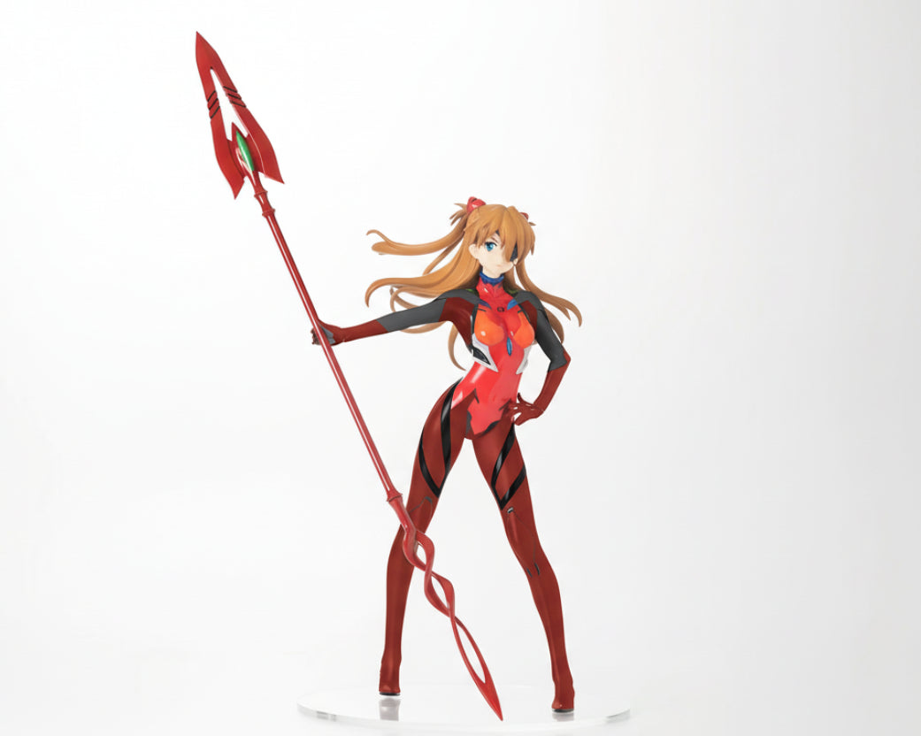 FIGURE - ASUKA LANGLEY EVANGELION E A LANÇA DE CASSIUS ICHIBANKUJI - BANDAI
