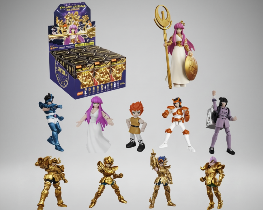 BLOKEES - SEIYA GALAXY VERSION 03 GOLD ZODIACO (UNIDADE/ ALEATÓRIO)