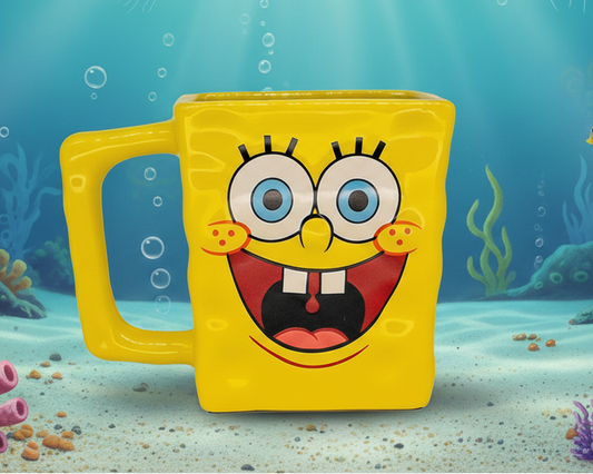 CANECA FORMATO 3D 450ML BOB ESPONJA