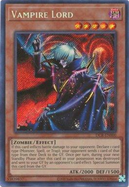 CARD - YU-GI-OH - VAMPIRE LORD LCKC-EN024