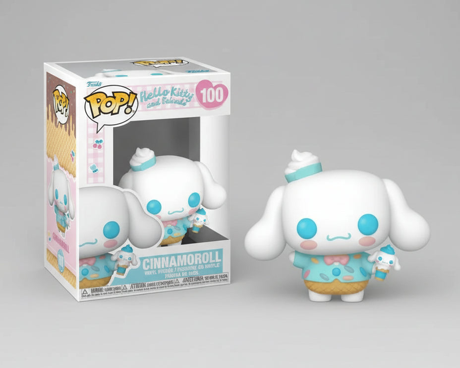 Boneco Funko Pop! Sanrio - Cinnamoroll com Sorvete