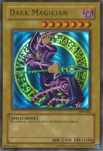 CARD - YU-GI-OH - DARK MAGICIAN  SDY006