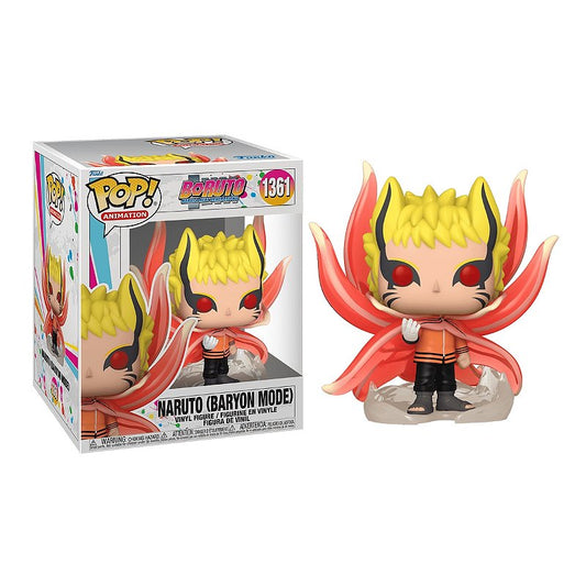 POP SUPER! BORUTO: NARUTO NEXT GENERATIONS - NARUTO (MODO BARION) - 15 CM #1361