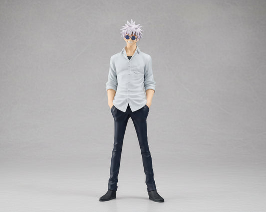 FIGURE - SATORU GOJO - KING OF ARTIST - SORRINDO DE OCULOS - BANDAI