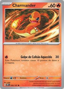 CARD POKEMON - CHARMANDER (026/197)