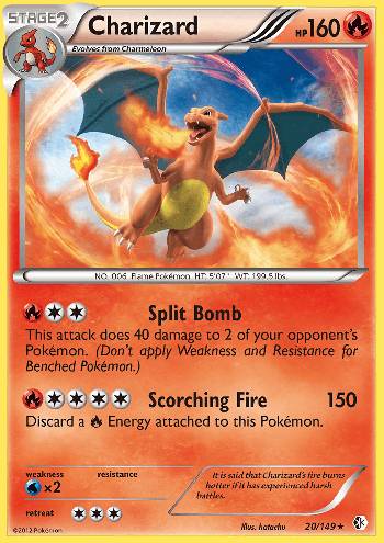 CARD POKEMON - CHARIZARD 20/149