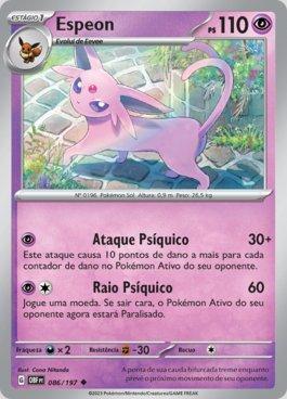 CARD POKEMON - ESPEON 086/197