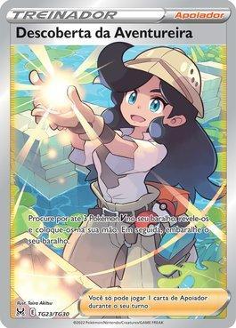 CARD POKEMON - DESCOBERTA DA AVENTUREIRA TG23/TG30