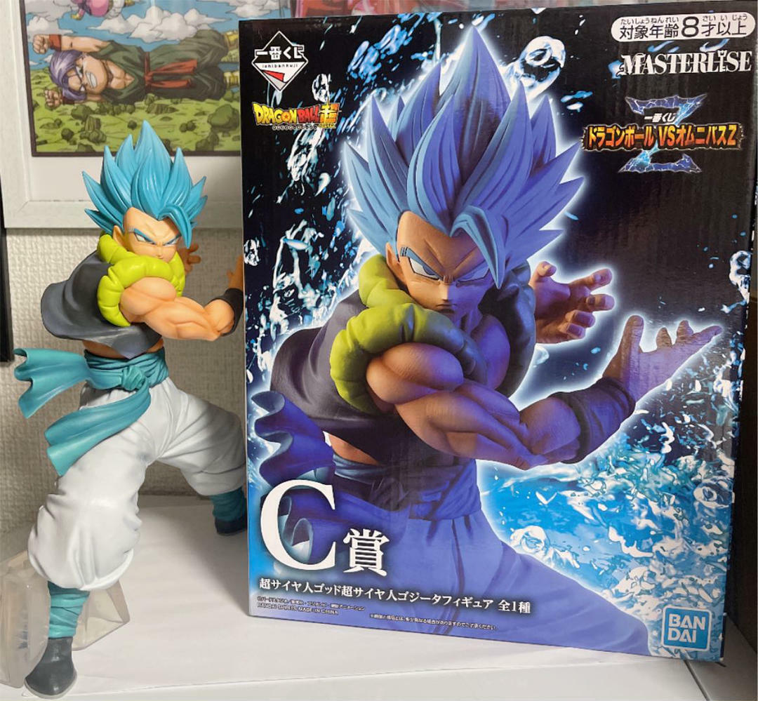 FIGURE - GOGETA SUPER SAIYAN GOD SUPER SAIYAN MASTERLISE C ICHIBANKUJI BANDAI