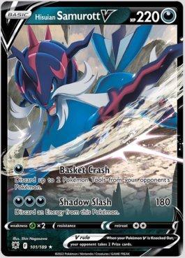 CARD POKEMON - SAMUROTT DE HISUI V 101/189