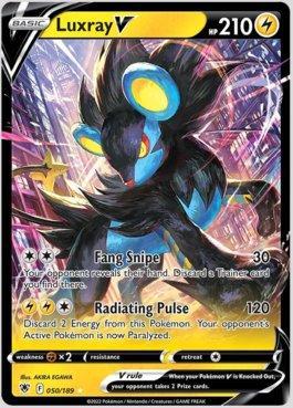 CARD POKEMON - LUXRAY V 050/189