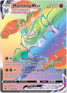 CARD POKEMON - MACHAMP VMAX 194/189