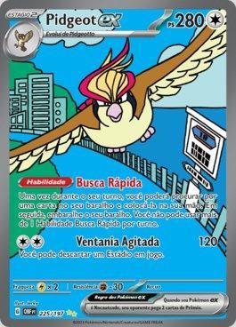 CARD POKEMON - PIDGEOT EX 225/197