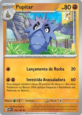 CARD POKEMON - PUPITAR 106/197