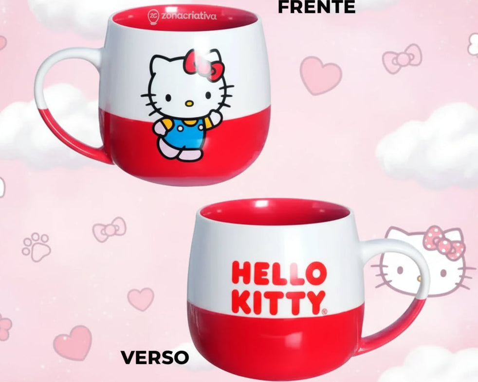 CANECA MAGGIE 400ML HELLO KITTY