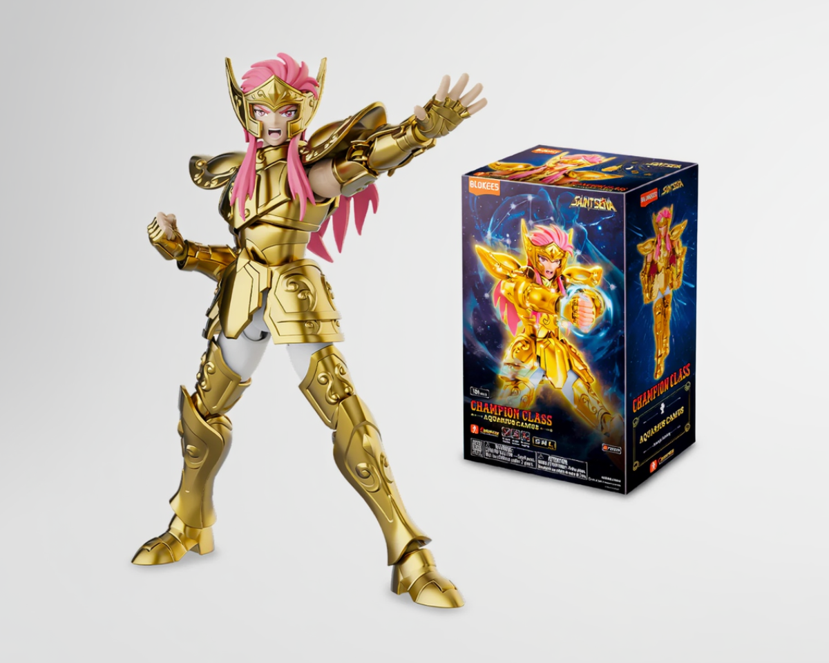 BLOKEES -  CAMUS AQUARIUS DA CLASSE CAMPEA DE SAINT SEIYA