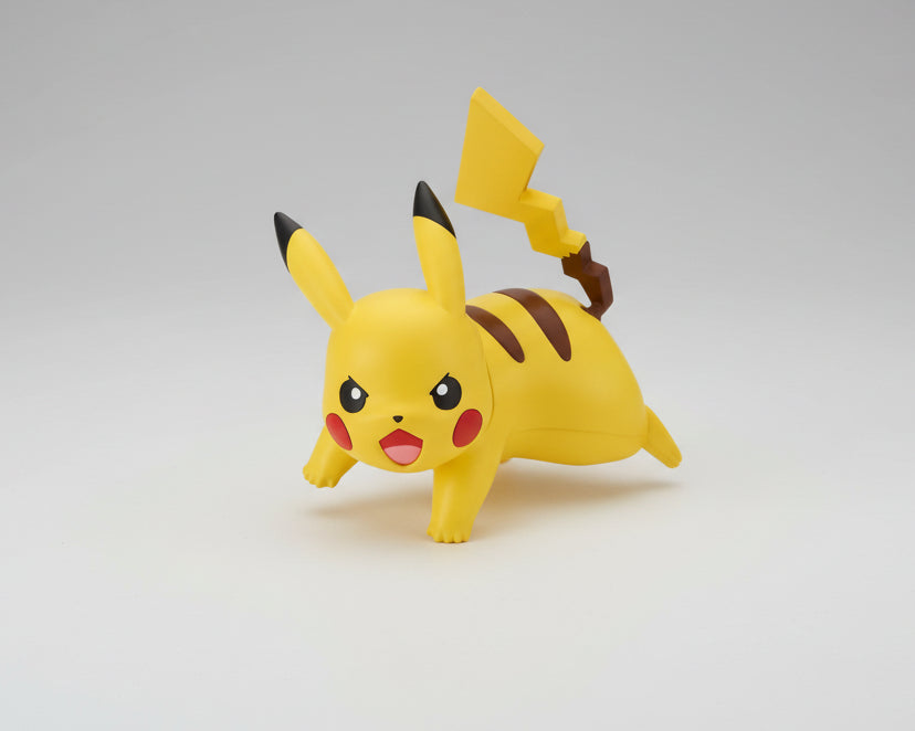 MODEL KIT - PIKACHU (BATTLE POSE) - POKEMON - QUICK MODEL KIT - BANDAI