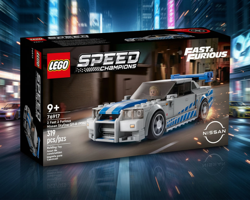 LEGO - NISSAN SKYLINE GT-R (R34) DE 2 FAST 2 FURIOUS