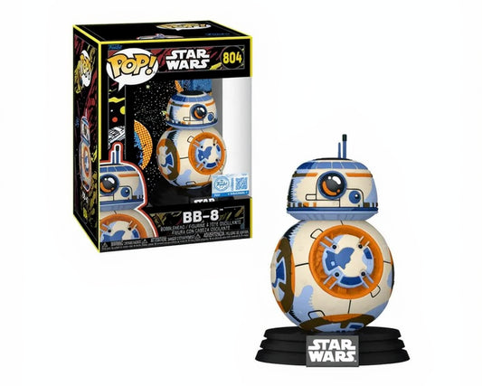 Boneco Funko Pop! Exclusivo Star Wars - BB-8 (Retro)