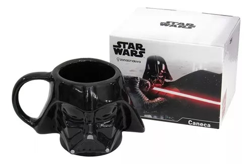 CANECA FORMATO 3D 500ML DARTH VADER