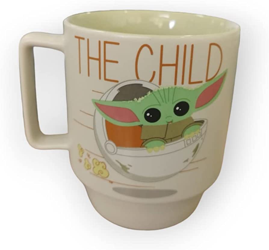 CANECA TINA 400ML BABY YODA