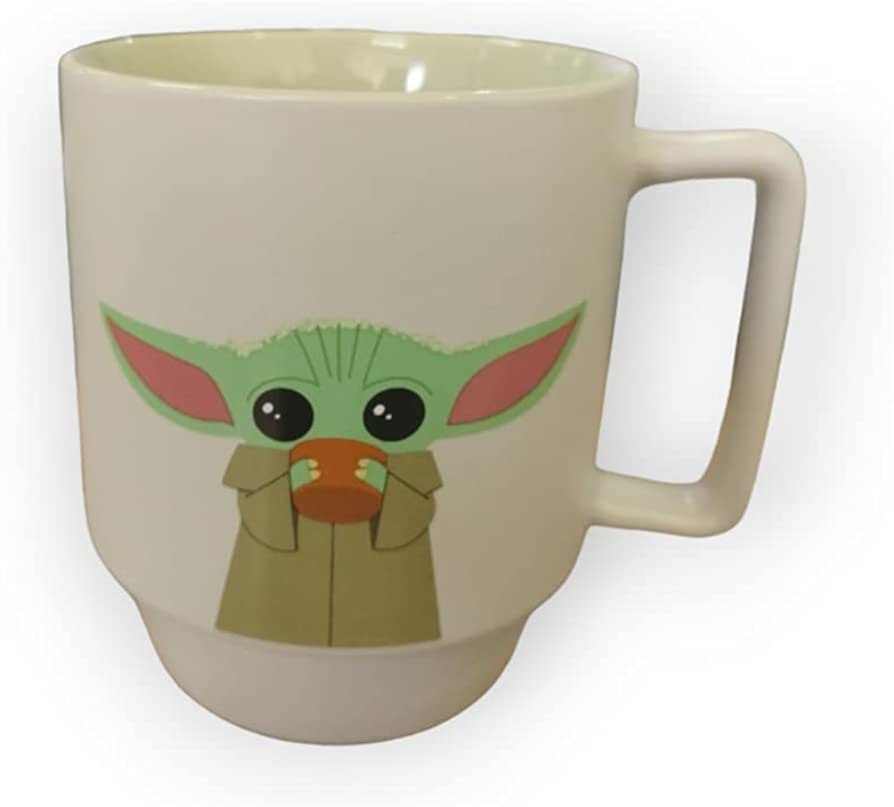 CANECA TINA 400ML BABY YODA