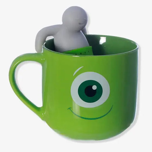 CANECA 350ML C/INFUSOR P/ CHA MONSTER