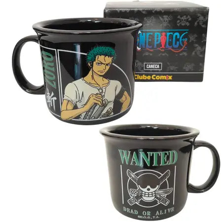 CANECA CAMP ONE PIECE ZORO COR UNICA UNI