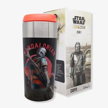 COPO VIAGEM SLIM 300ML MANDALORIAN