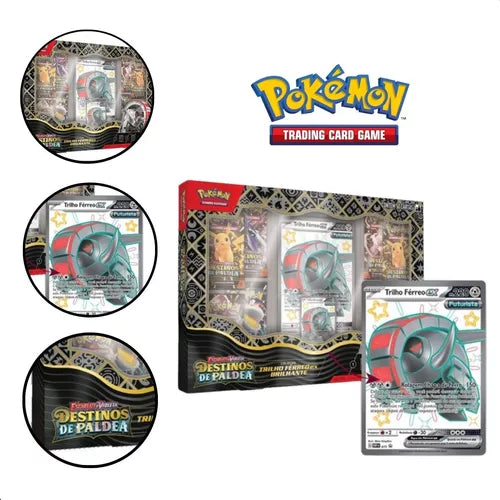 JGS BRINQ CARTON - POKEMON EV4.5 TRILHO FÉRREO EX - BOX DESTINOS DE PALDEA