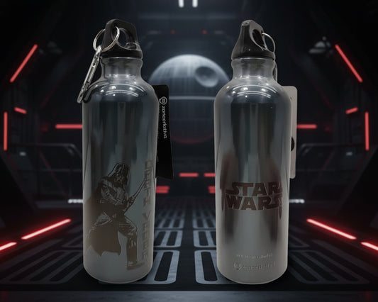 GARRAFA DE ALUMINIO CHUMBO 500ML C/MOSQUETAO DARTH VADER