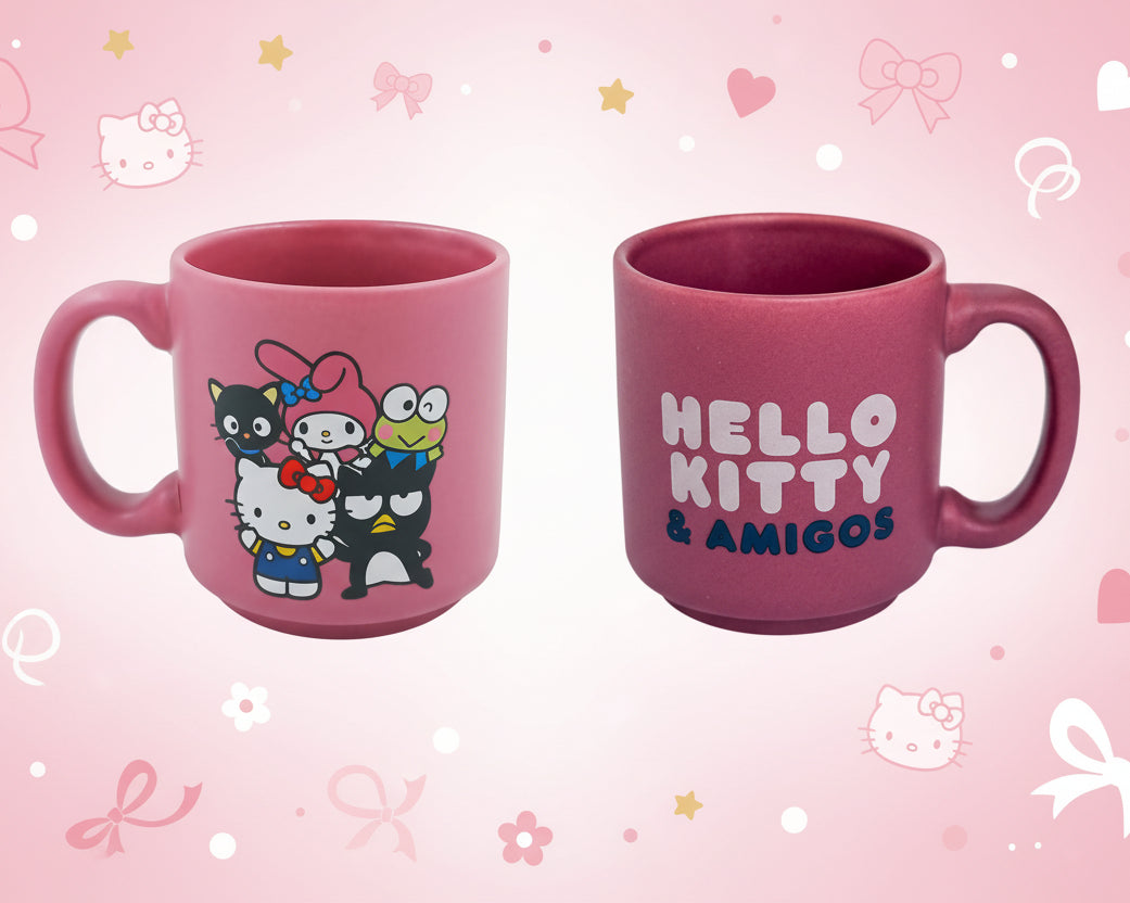 CANECA MINI TINA 100ML HELLO KITTY AND FRIENDS GRUPO