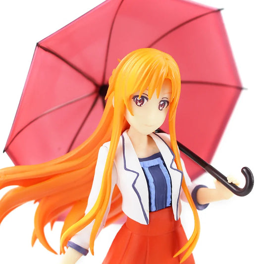 FIGURE - ASUNA  ROUPAS CASUAIS E GUARDA CHUVA - SWORD ART ONLINE