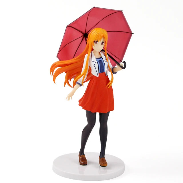 FIGURE - ASUNA  ROUPAS CASUAIS E GUARDA CHUVA - SWORD ART ONLINE