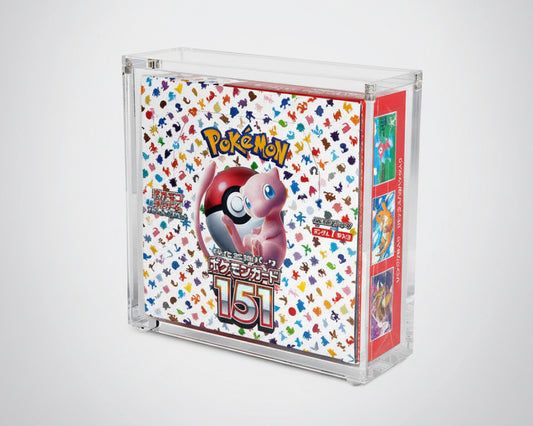 CASE DE ACRILICO PARA BOOSTER BOX POKEMON JAPONESA PRO