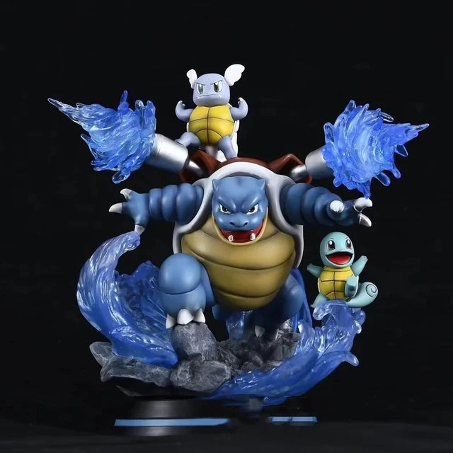 FIGURE - POKEMON BLASTOISE 3 EVOLUTIONS 25CM GK