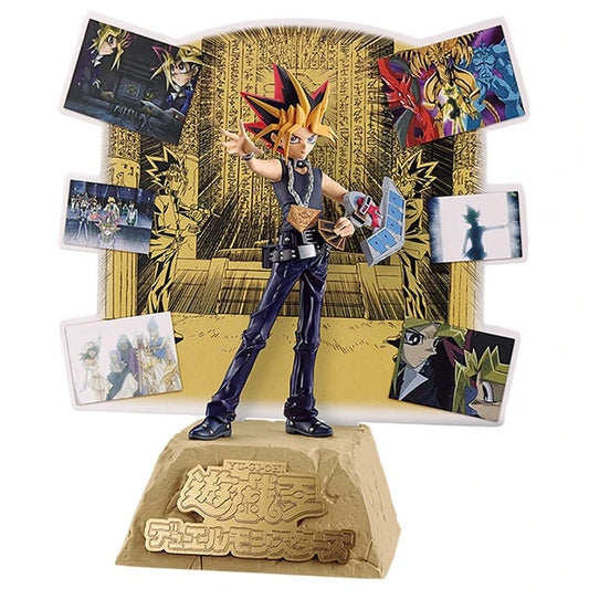 FIGURE - YAMI YUGI COM CENARIO DE FUNDO - YUGI-OH - ICHIBANKUJI (A) WORLDLISE 1 - BANDAI