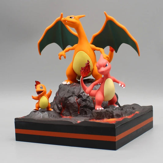 FIGURE - POKEMON CHARMANDER 3 EVOLUTIONS 18CM GK