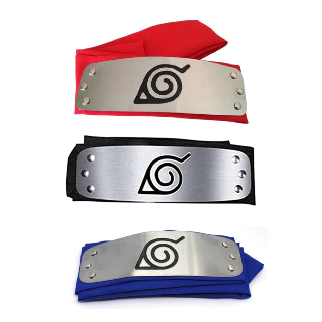 COSPLAY - BANDANA NARUTO METALICA DIVERSAS – AKASHI STORE